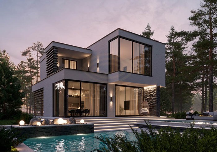 Modern House - Mẫu Nhà Phong Cách Hiện Đại Cao Cấp